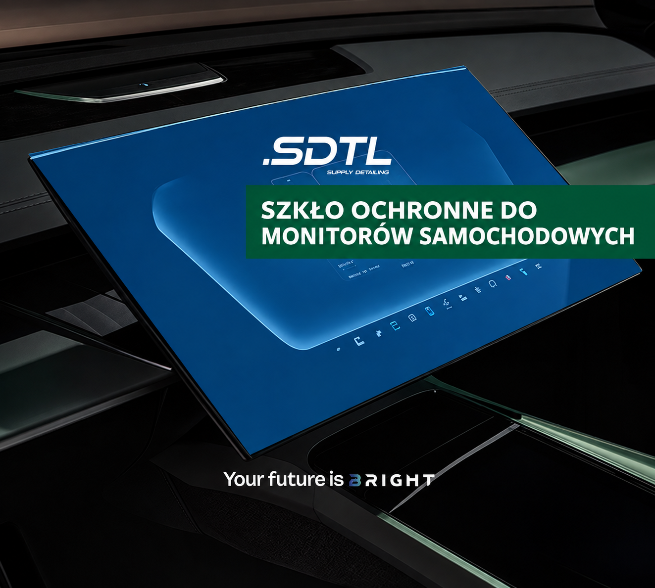 Bright Screen Protection — szkło ochronne do wyświetlaczy samochodowych